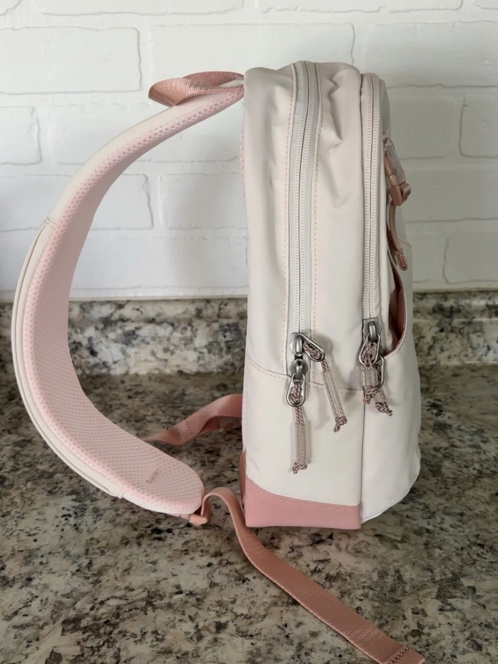 Stanley White & Blush Pink Mini Sling Backpack - Picture 2 of 4